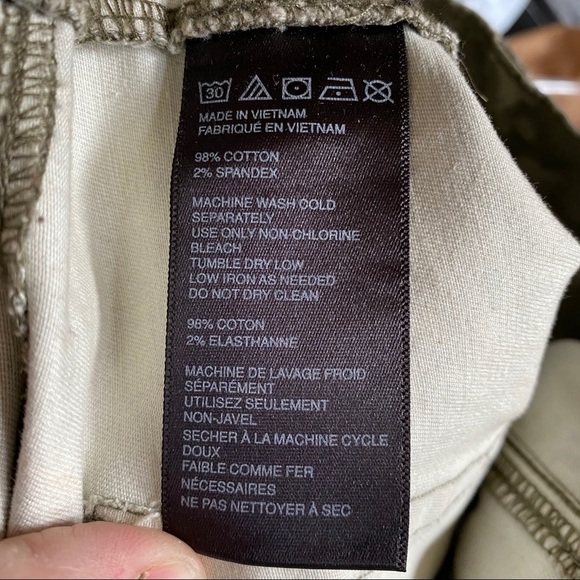 Urban Outfitters BDG camo pants jeans skinny leg ankle zip size 28 - Picture 11 of 12